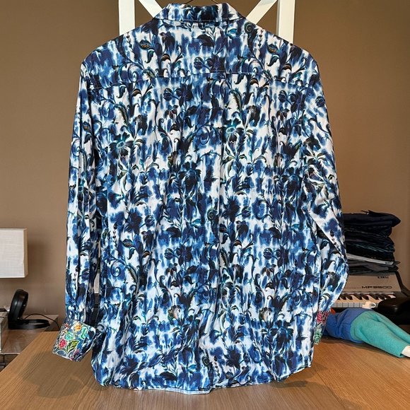 Robert Graham men's long sleeve, button-down shirt - Picture 2 of 4